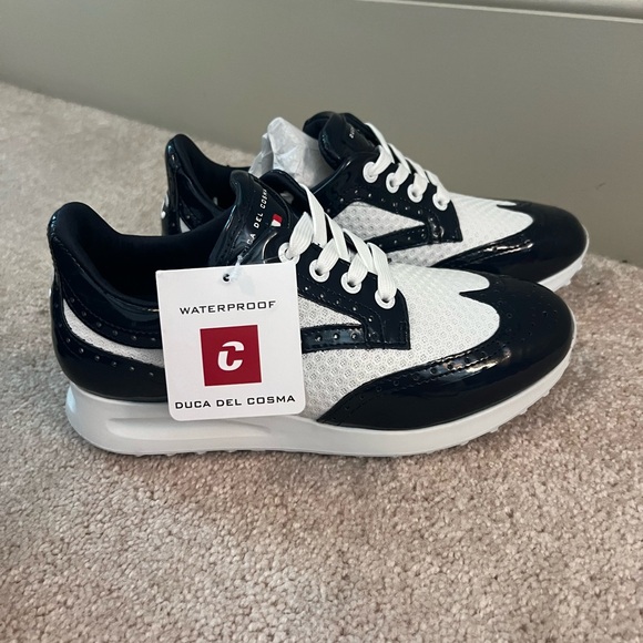 Duca Del Cosma Serena Golf Shoe Navy/white Golf Shoe, 36 NWT - Picture 3 of 8